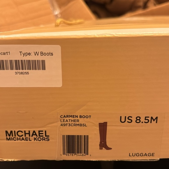 Michael Kors Carmen Leather Riding Boot - Picture 7 of 7